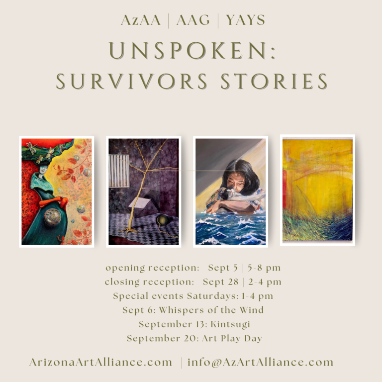 closing reception Unspoken: survivors stories vi