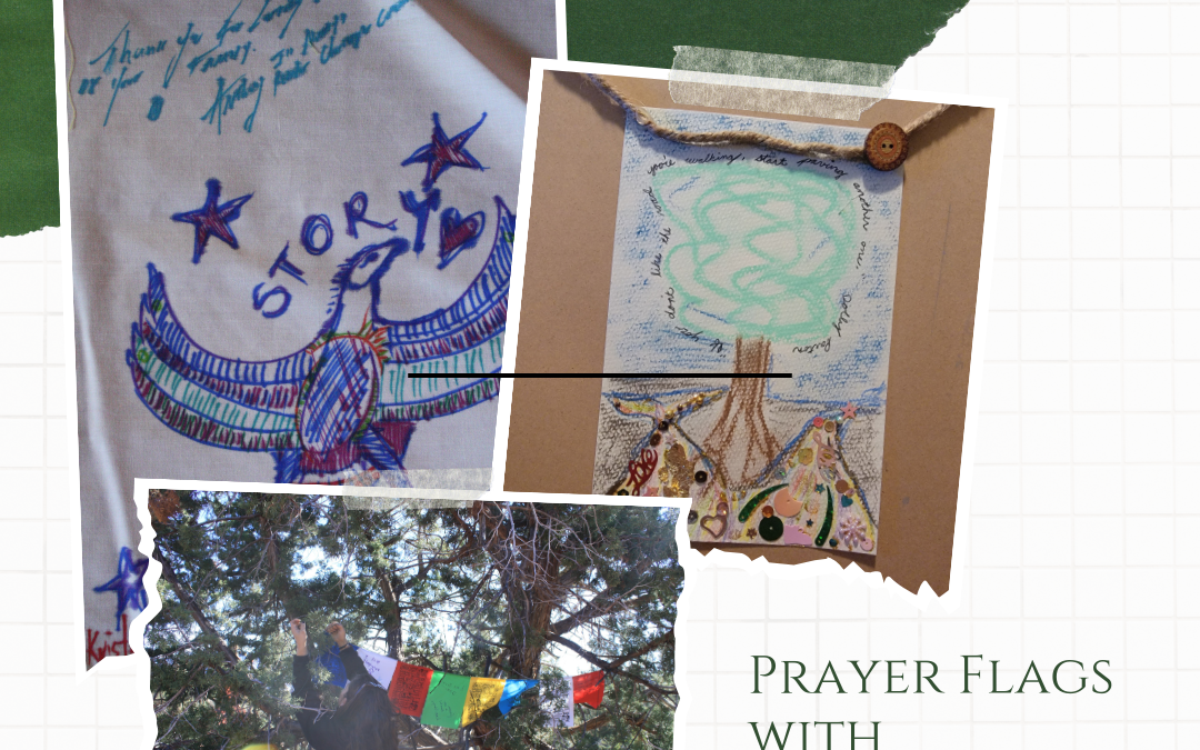 workshop: Whispers in the Wind (prayer flags)