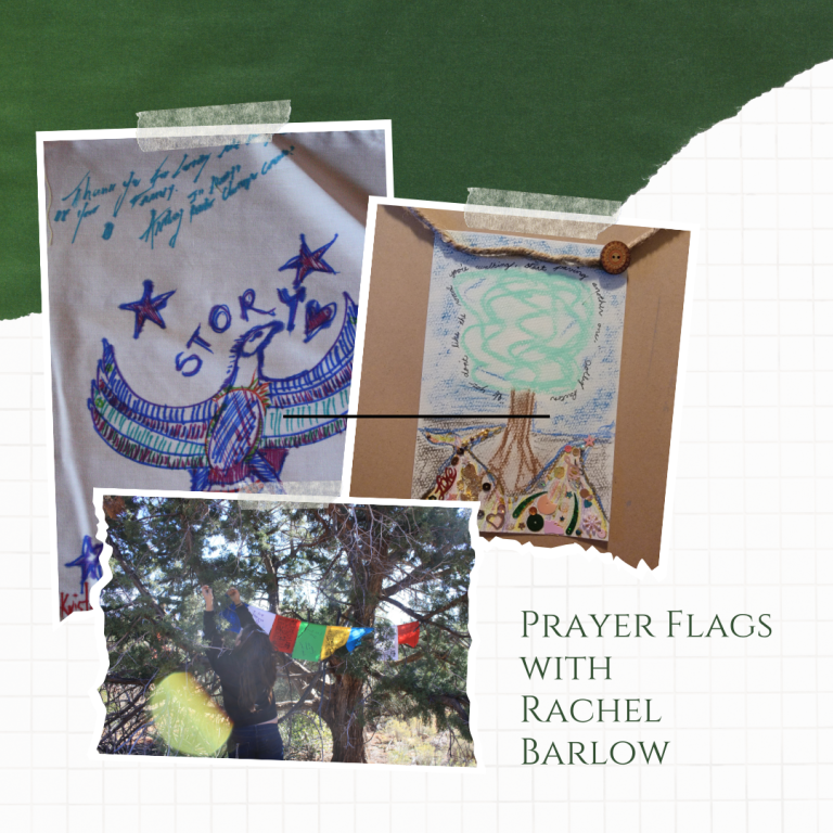 workshop: Whispers in the Wind (prayer flags)