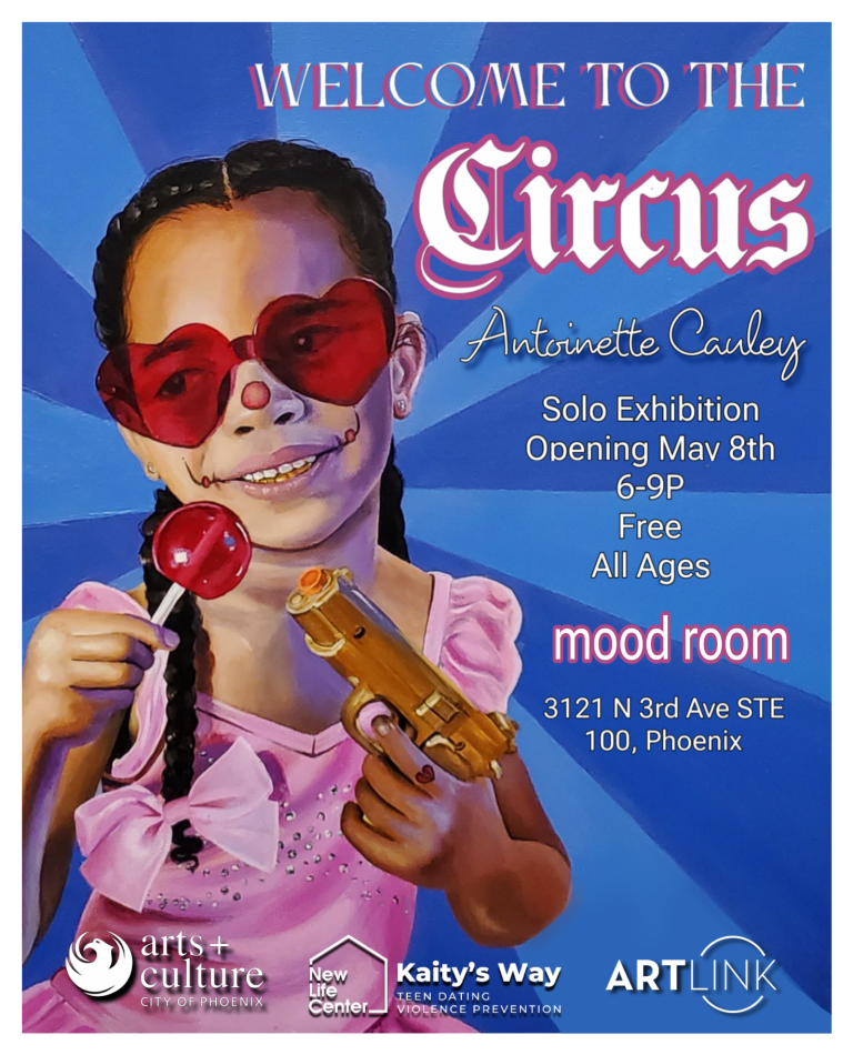 “Welcome to the Circus” A Solo Exhibition by Antoinette Cauley
